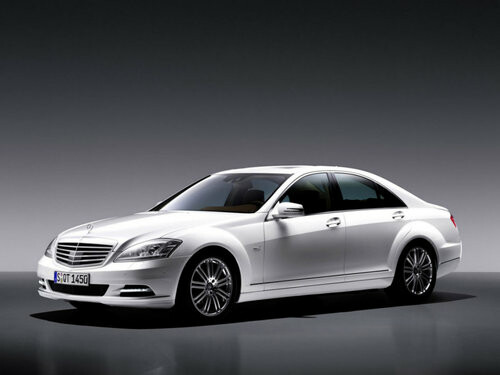 Коврики текстильные "Комфорт" для Mercedes-Benz S-Class V (седан / W221 Long) 2005 - 2013, черные, 5шт.