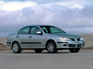 Коврики текстильные для Nissan Almera II (седан / N16) 2000 - 2003