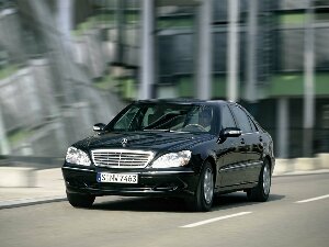 Коврики текстильные для Mercedes-Benz S-Class IV (седан / W220 Long) 1998 - 2005