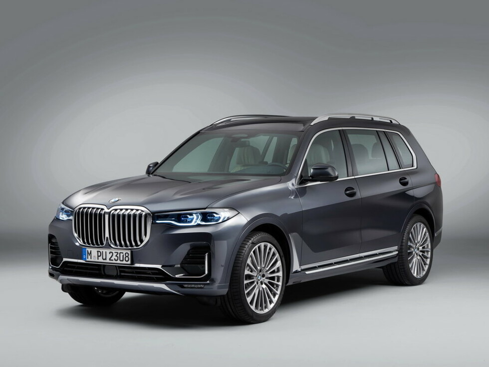 Коврики текстильные "Стандарт" для BMW X7 I (suv  7 мест / G07) 2018 - Н.В., черные, 2шт.