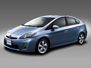 Коврики текстильные для Toyota Prius III (хэтчбек, гибрид / XW30) 2009 - 2011