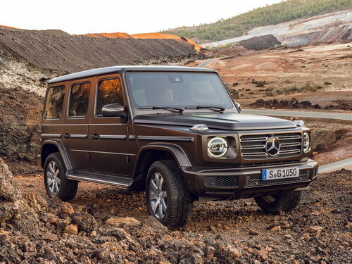 Коврики текстильные "Комфорт" для Mercedes-Benz G-Class III (suv / W463) 2018 - Н.В., черные, 5шт.