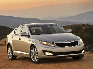 Коврики текстильные для Kia Optima III (седан / TF) 2010 - 2013