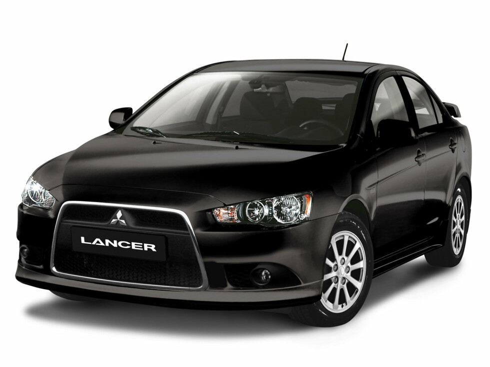 Коврики текстильные "Классик" для Mitsubishi Lancer X (седан / CY1A, CY2A, CY3A) 2011 - 2016, черные, 5шт.